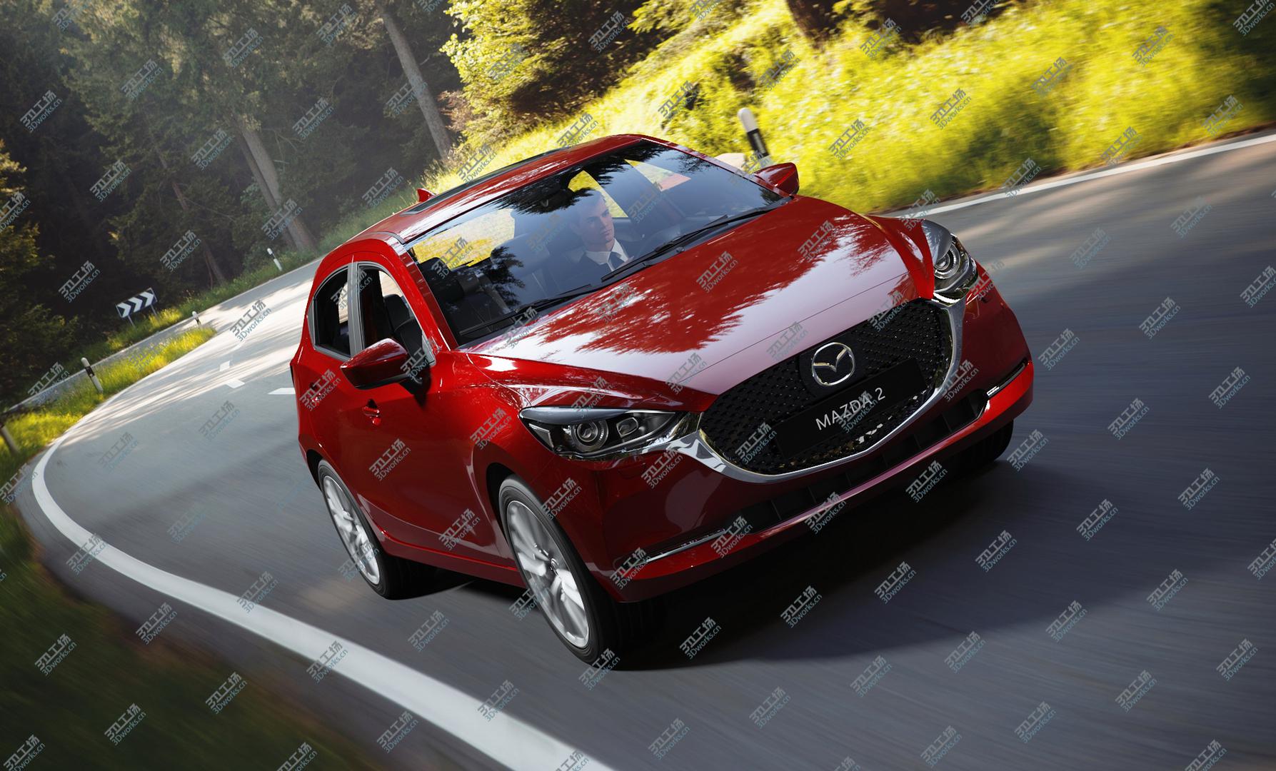 images/goods_img/2021040163/2020 Mazda 2 3D model/4.jpg